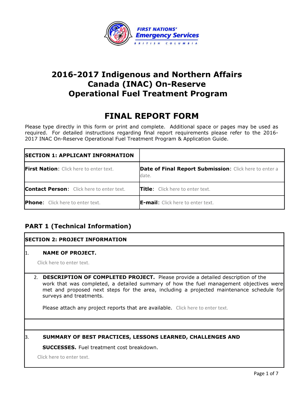 2016-2017Indigenous and Northern Affairs