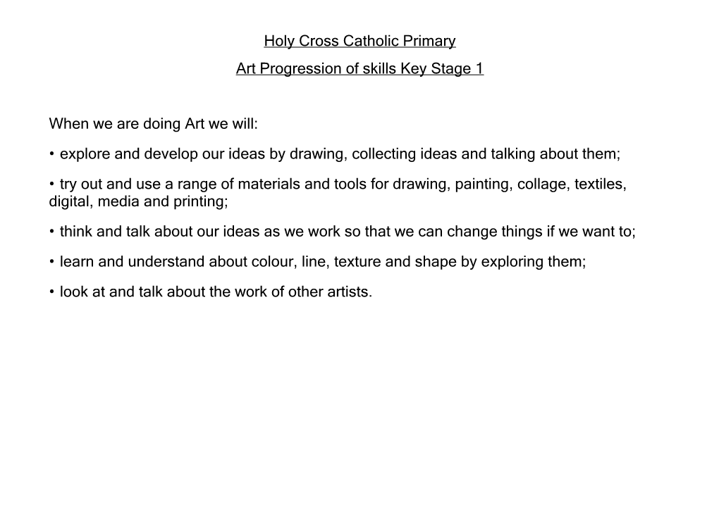 Holy Cross Catholic Primary