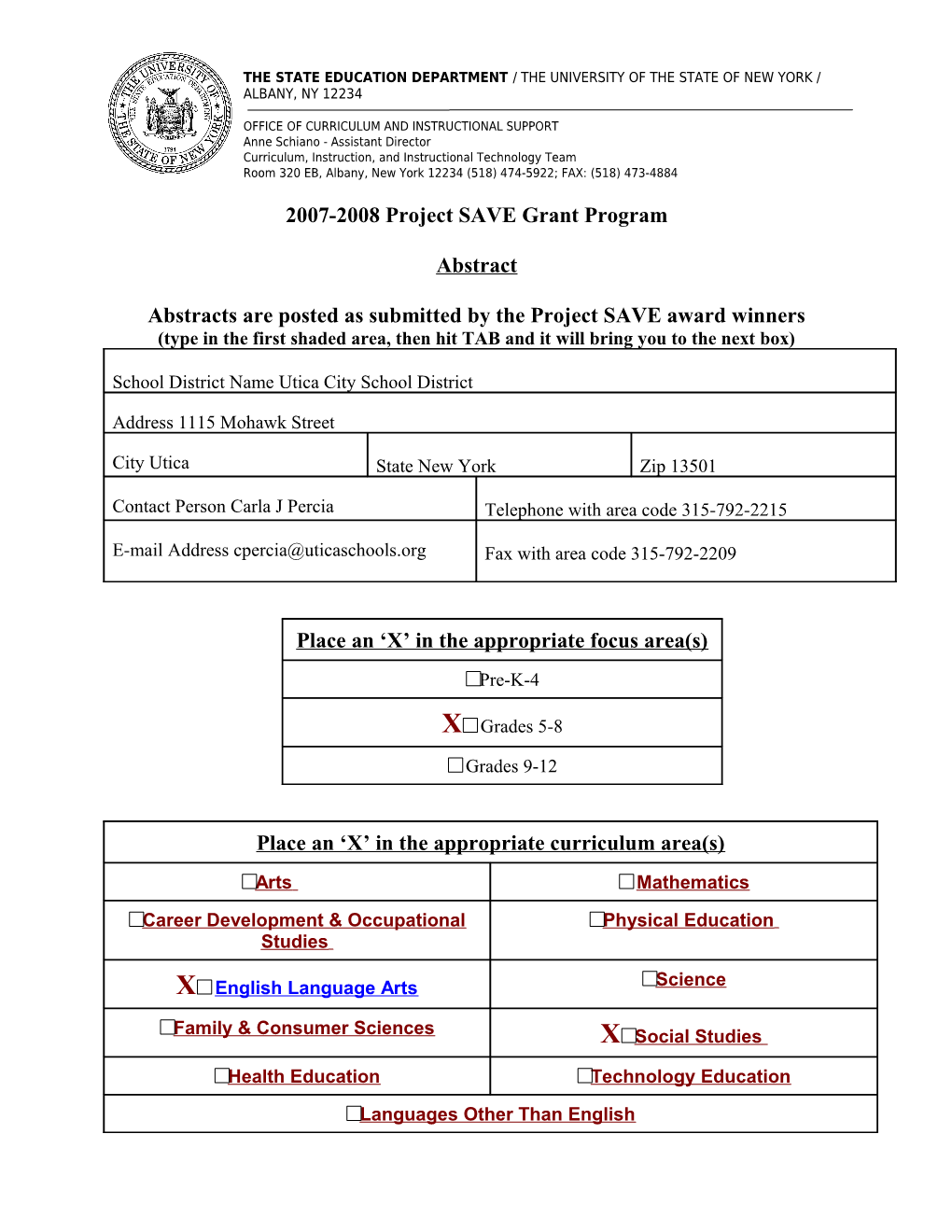 2005-2006 Learning Technology Grant Program s3