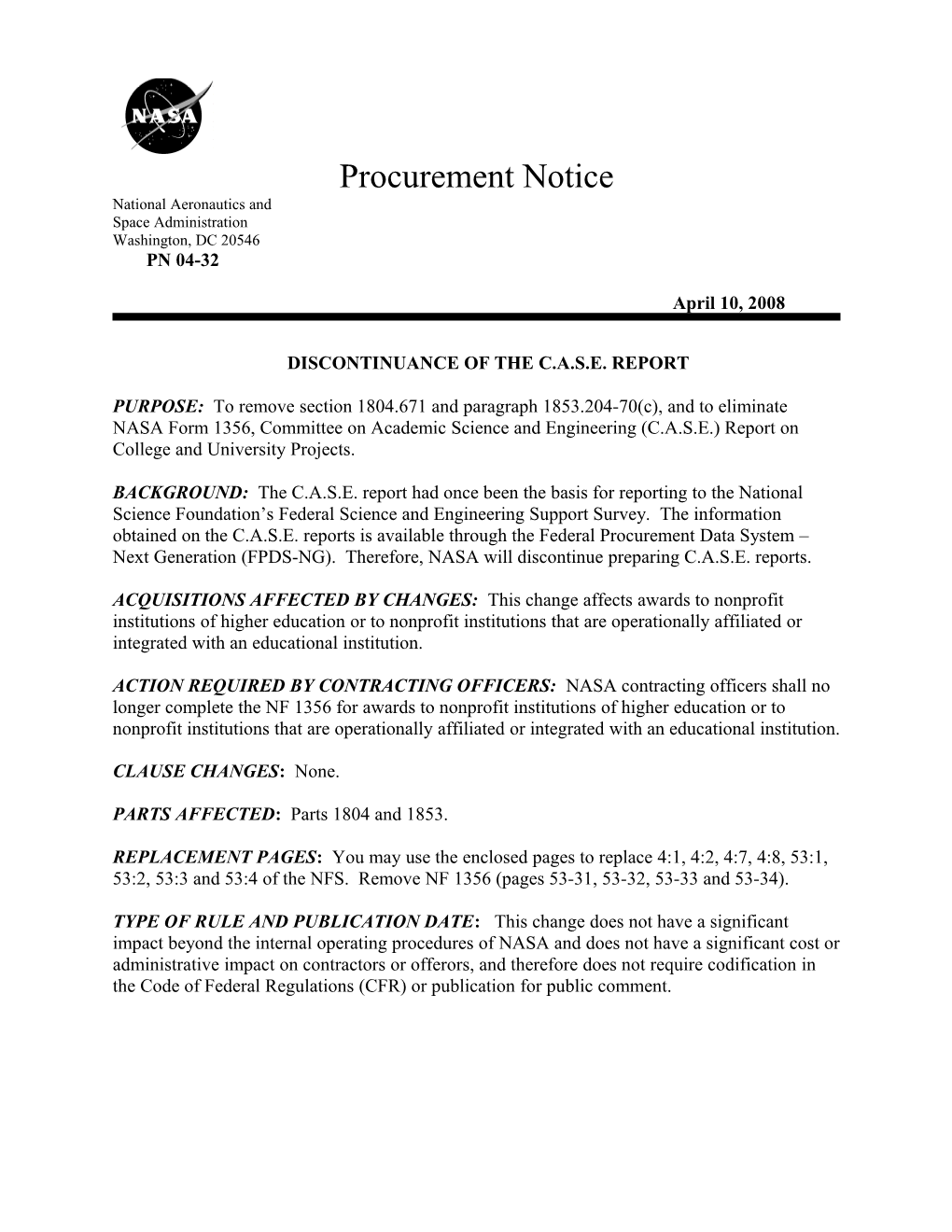 Procurement Notice s1