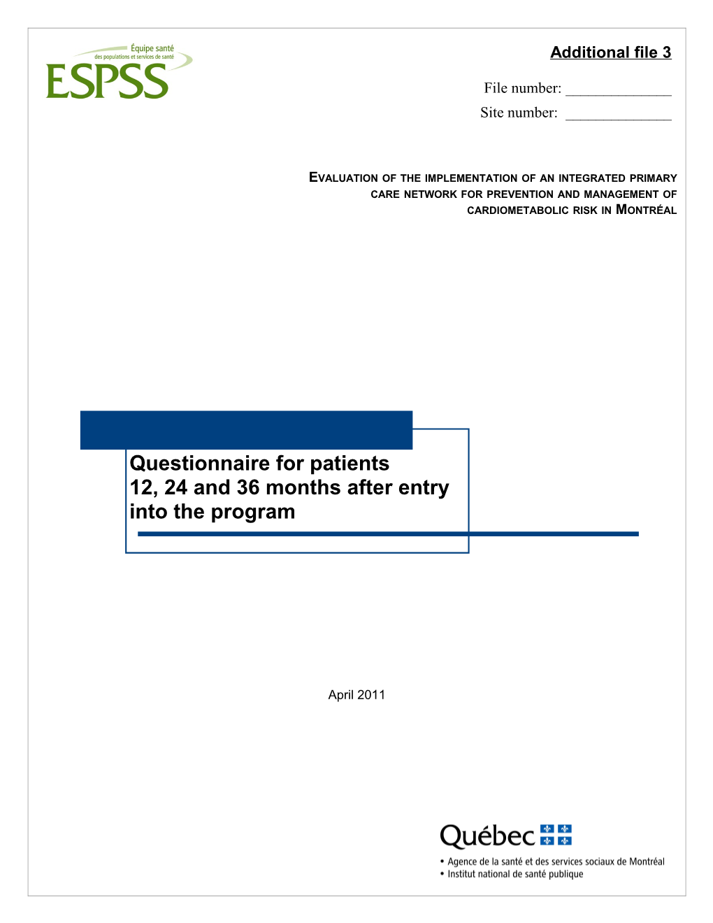 Evaluation of the Implementation of an Integrated Primary Care Network for Prevention