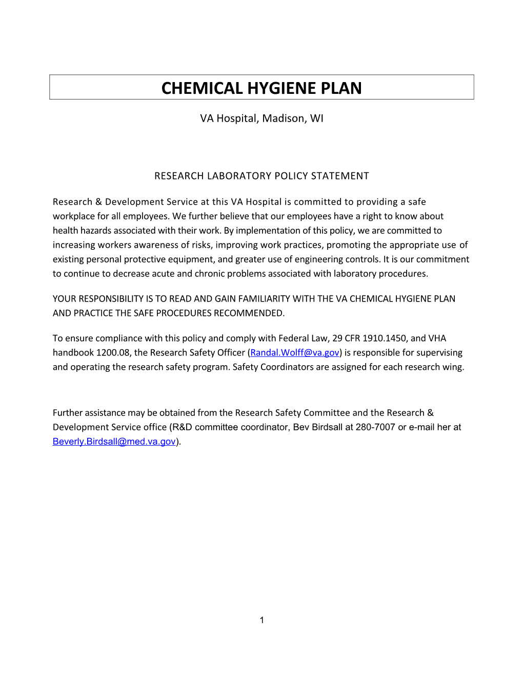 Chemical Hygiene Plan s3