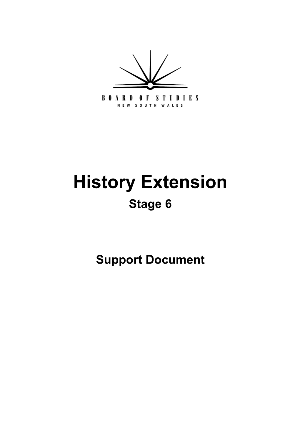History Extension