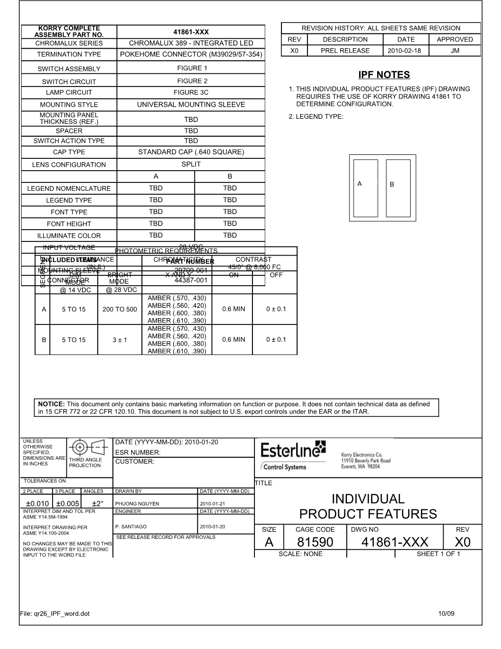 File: Qr26 IPF Word.Dot 10/09