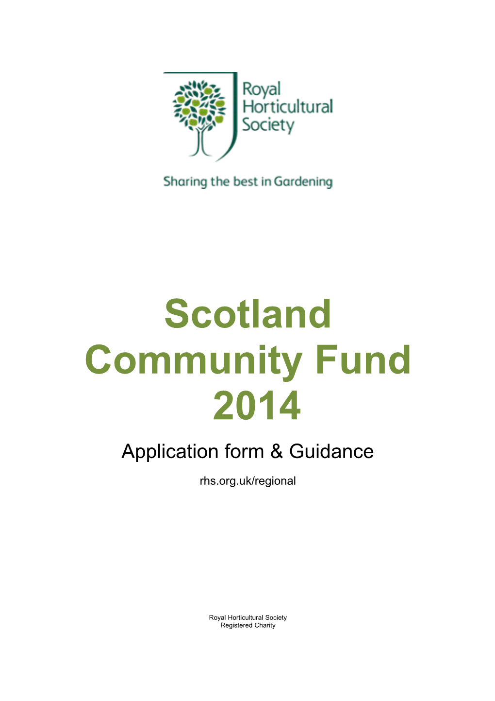 Community Fund 2014