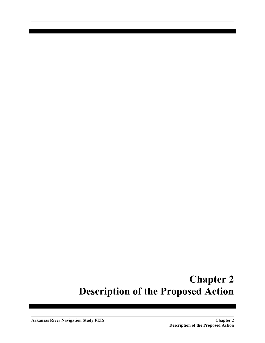 Arkansas River Navigation Study Feischapter 2