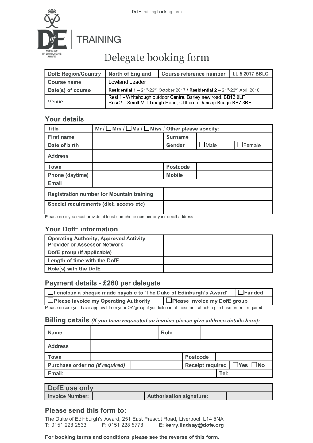 Standard Word Document Template s1