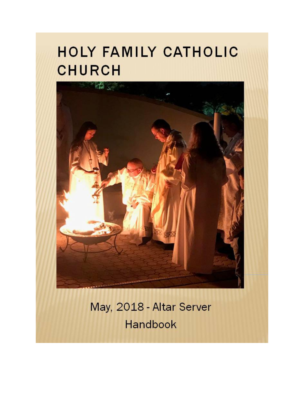 About Altar Servers