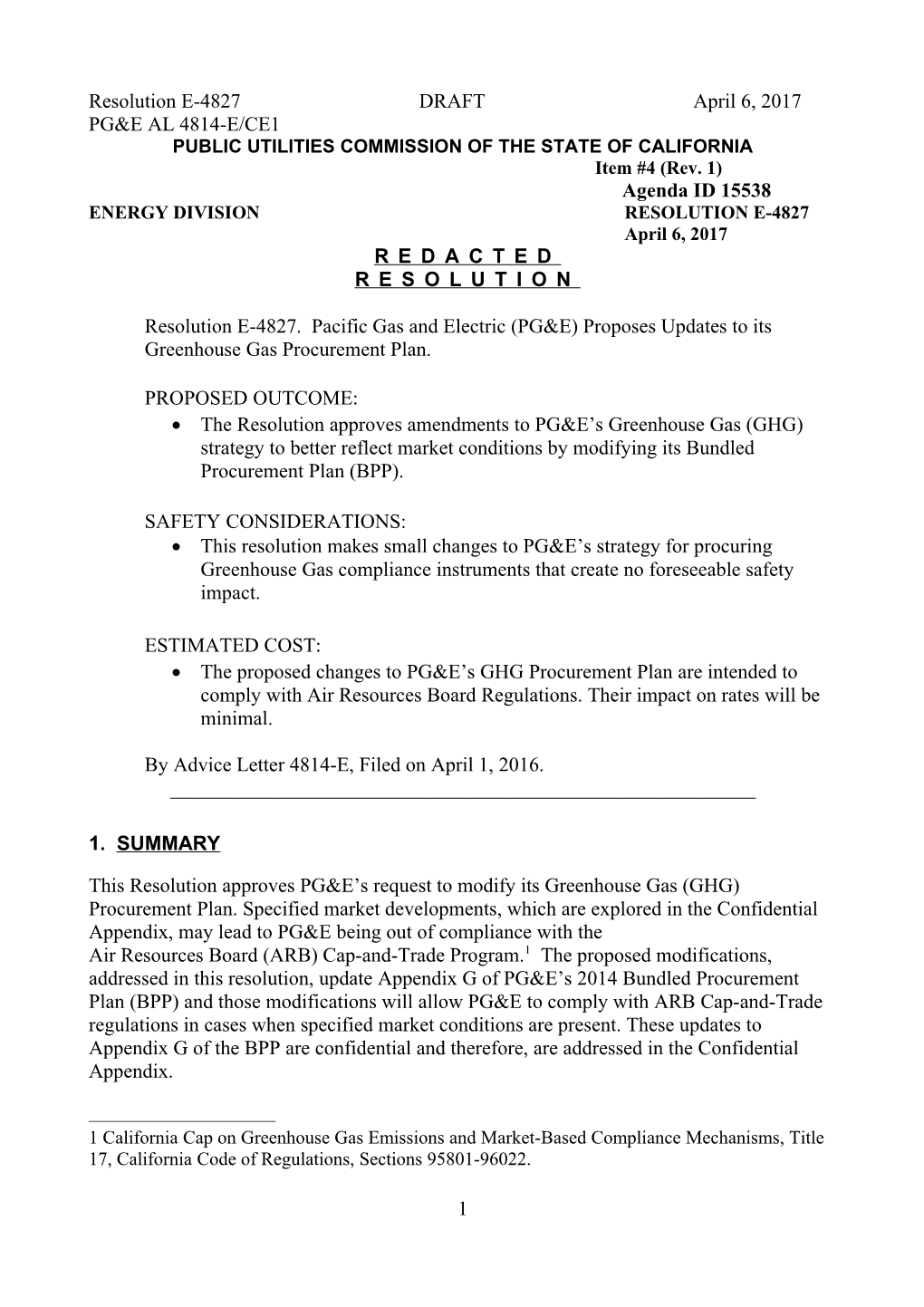 Public Utilities Commission of the State of California s100