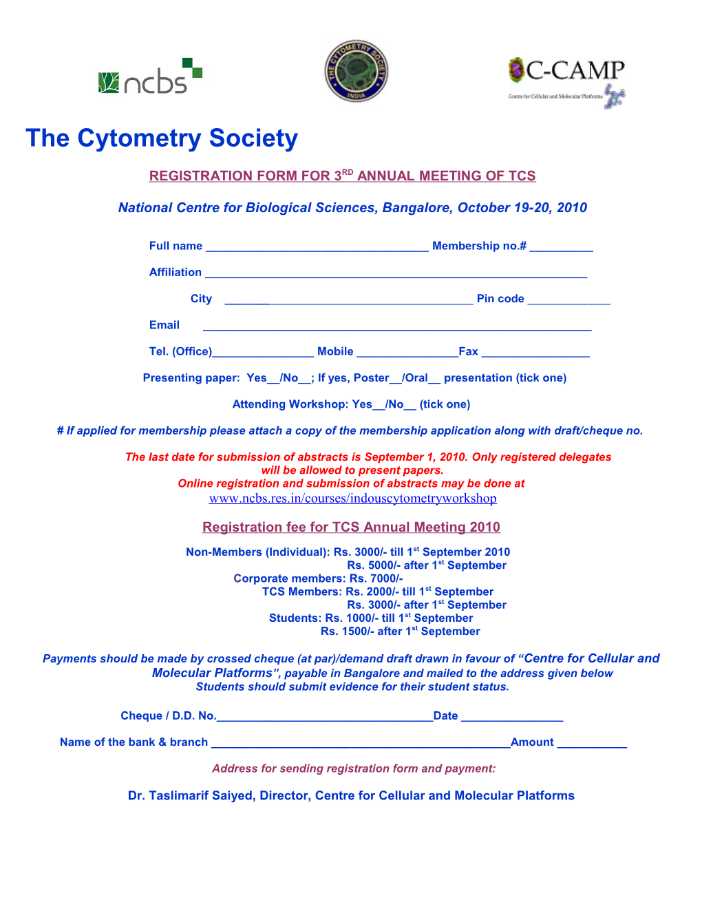 The Cytometry Society