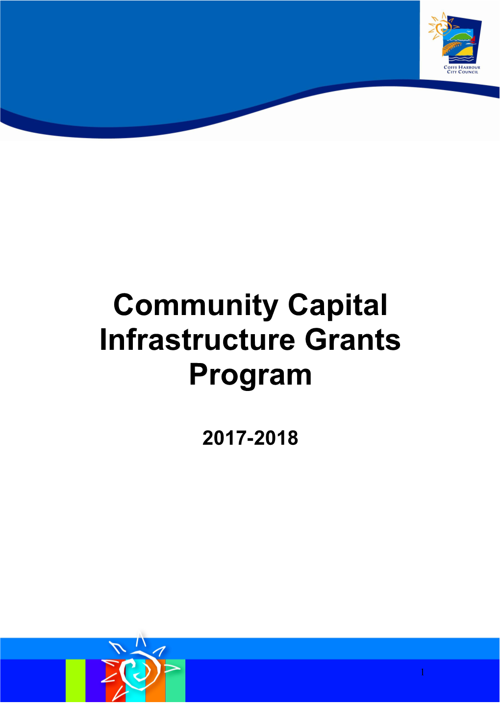 2017-2018 Community Capital Infrastructure Grants Program