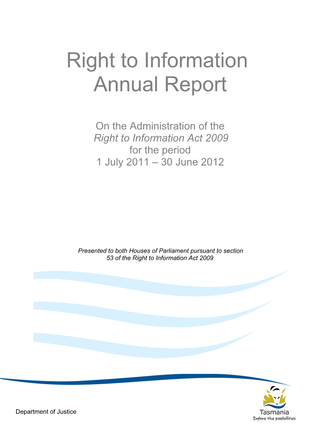 Freedom of Information Annual Report