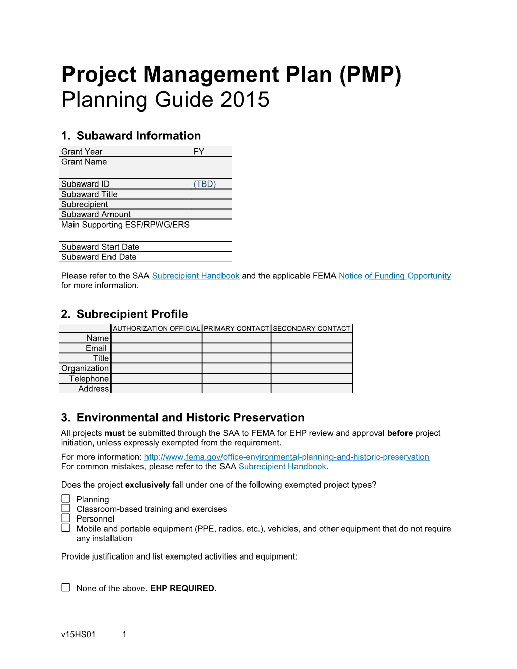 Project Management Plan s3