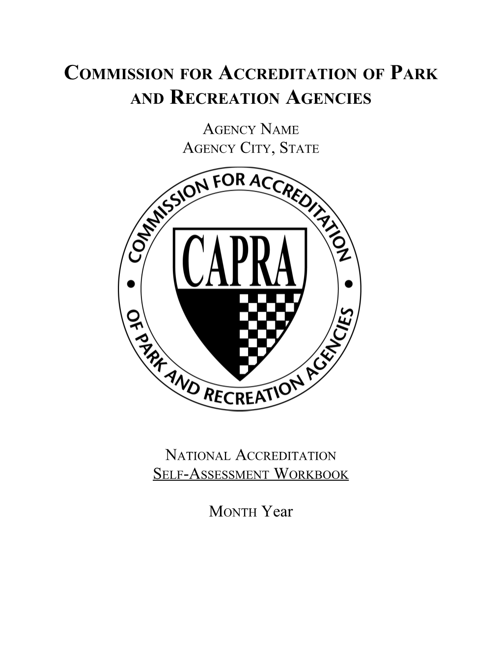 Commission for Accreditation of Park and Recreation Agencies