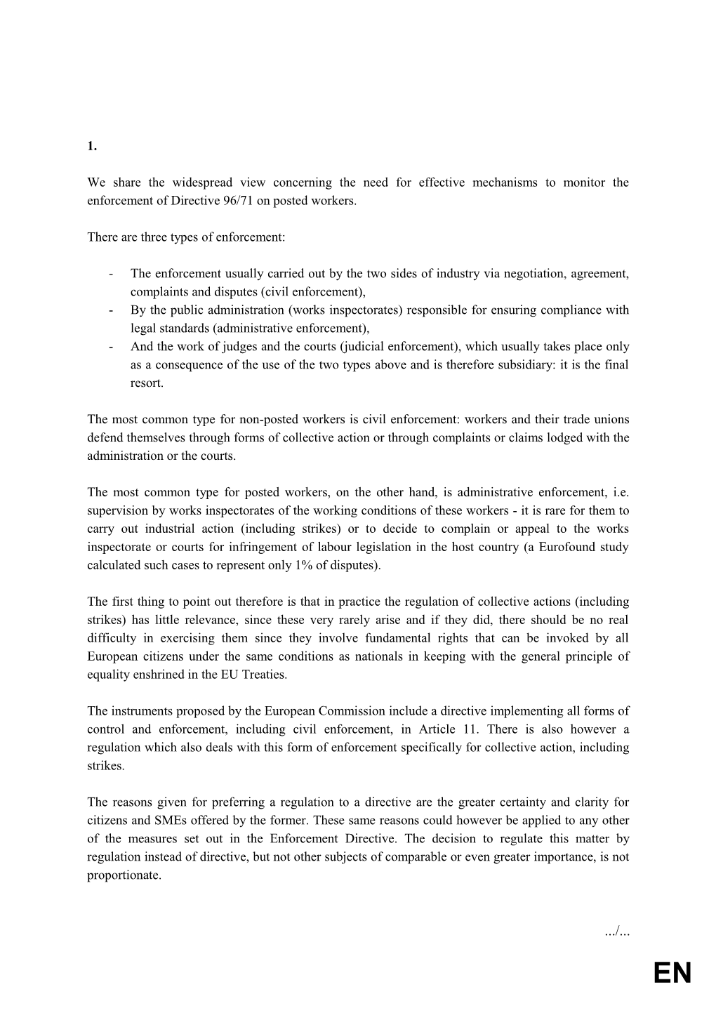 Open Consultation Monti II Regulation - Basque Contribution