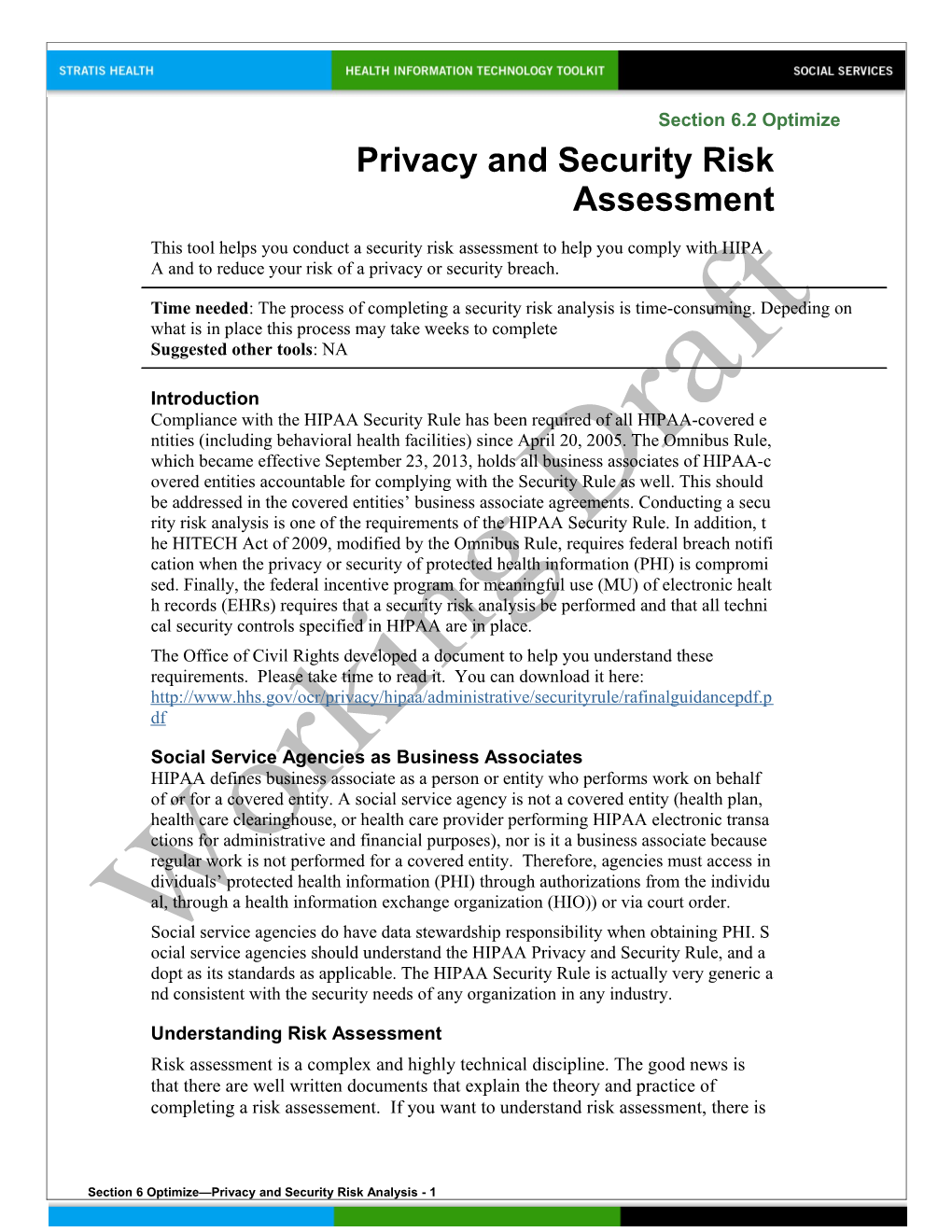 6 EHR and HIE Security Risk Analysis