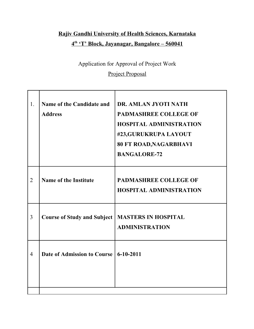 Rajiv Gandhi University of Health Sciences, Karnataka s17