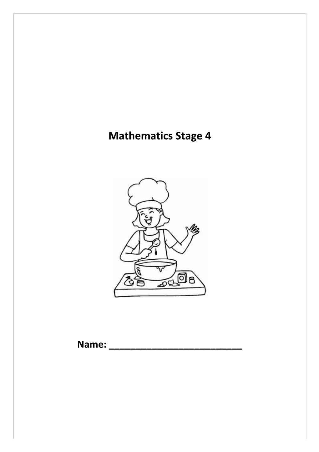 Mathematics Stage 4