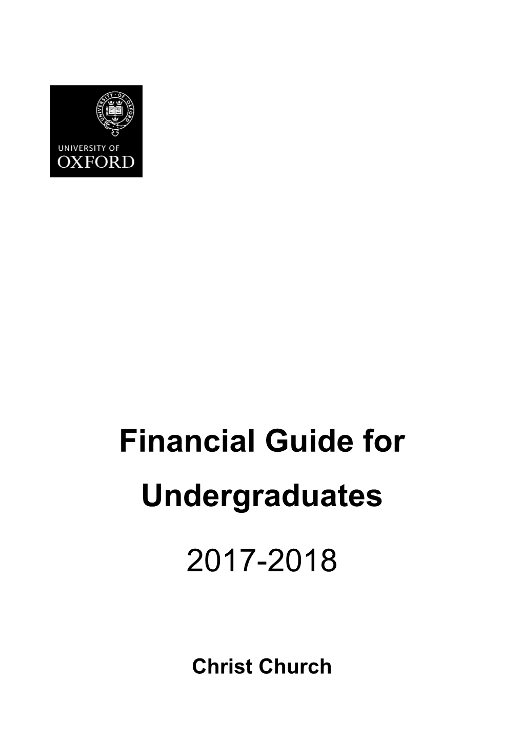Financial Guide for Undergraduates