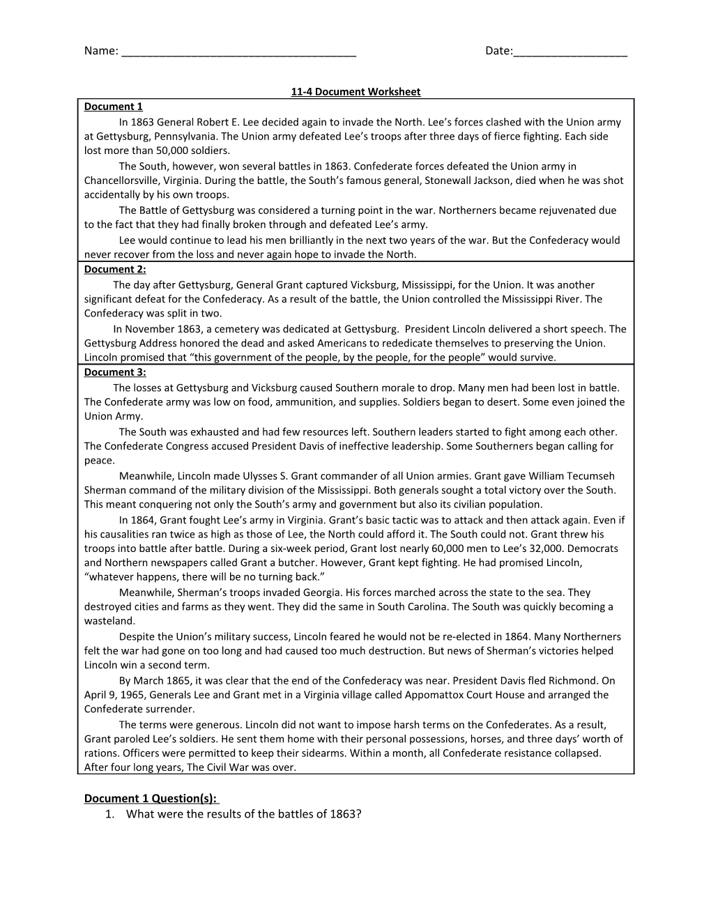 11-4 Document Worksheet