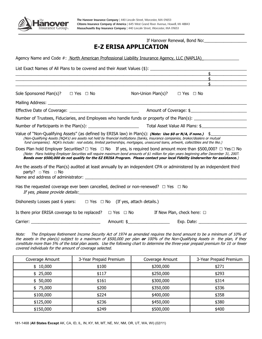 Payment Bond for Other Than Construction Contracts