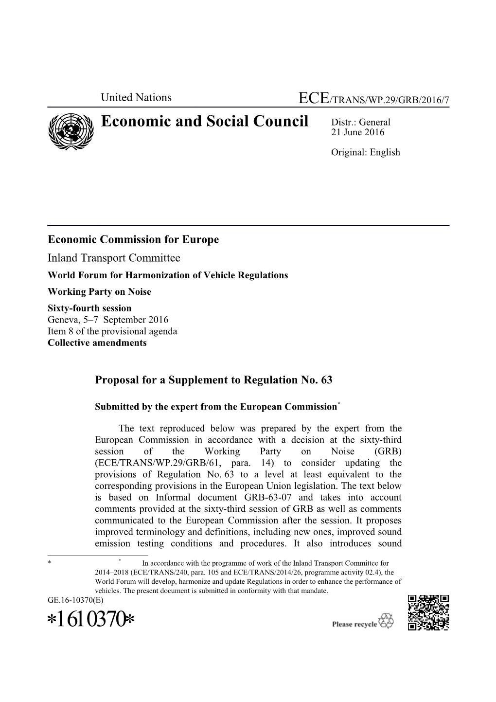 Economic Commission for Europe s23