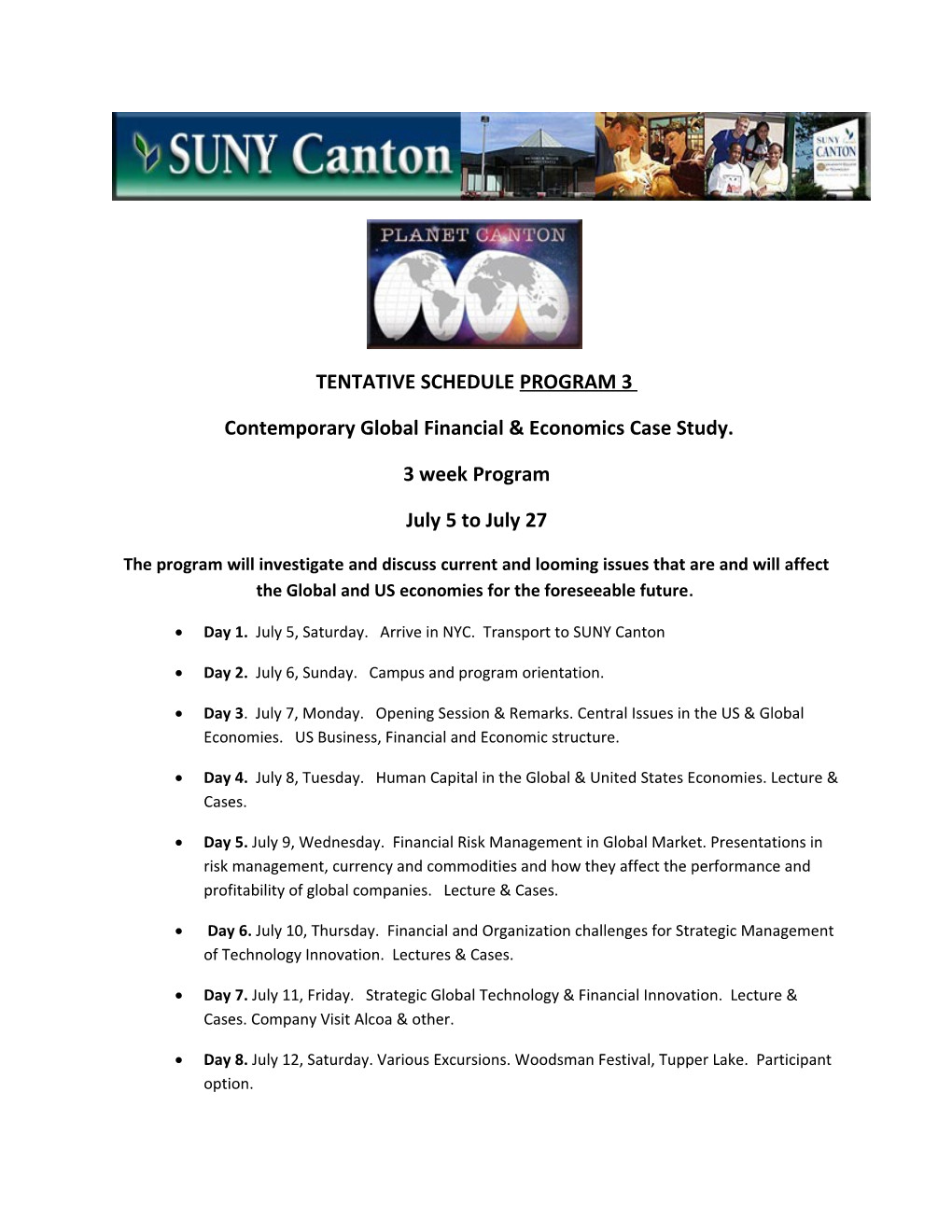 Contemporary Global Financial & Economics Case Study