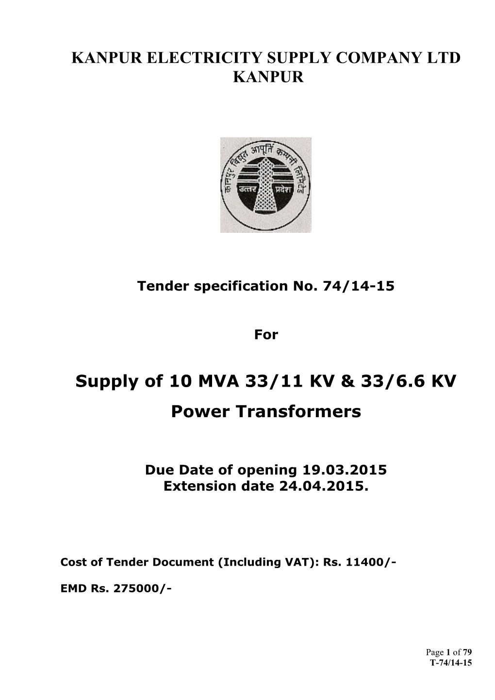 Kanpur Electricity Supply Company Limited Kanpur s1