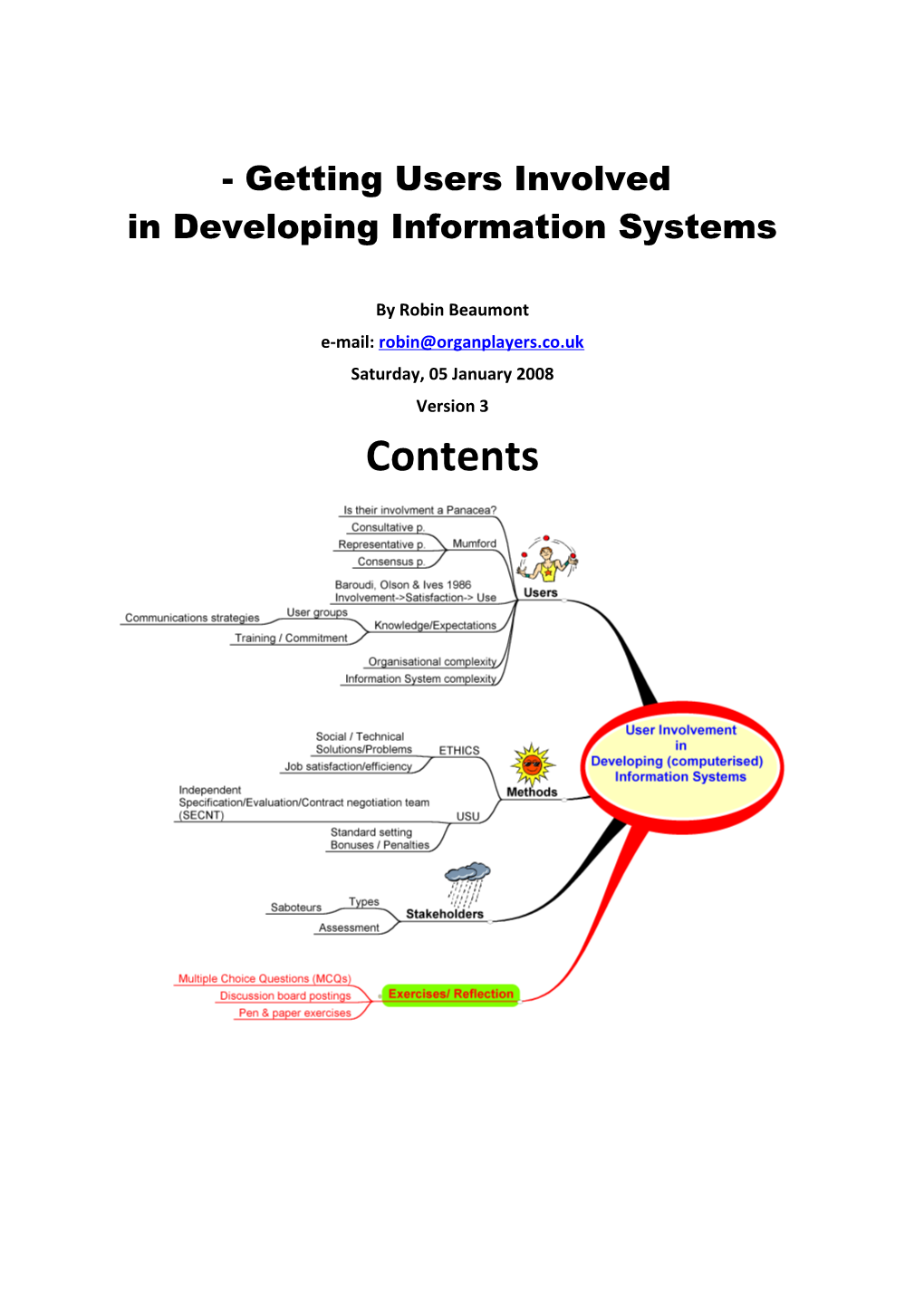 Developing Information Systems - Getting the Users Involved