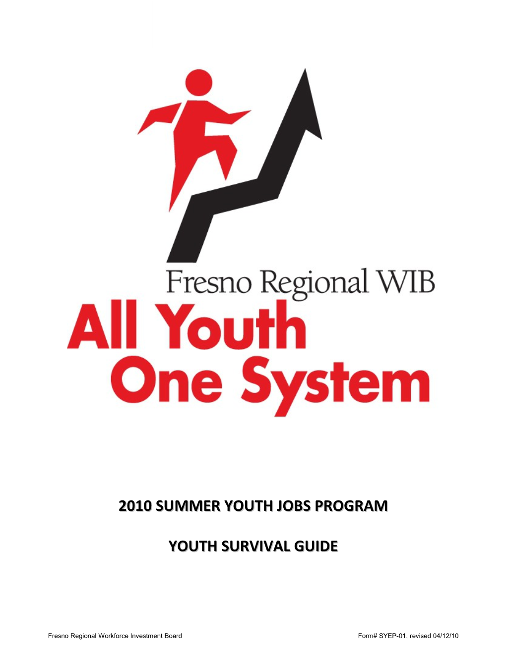 2010 Summer Youth Jobs Program