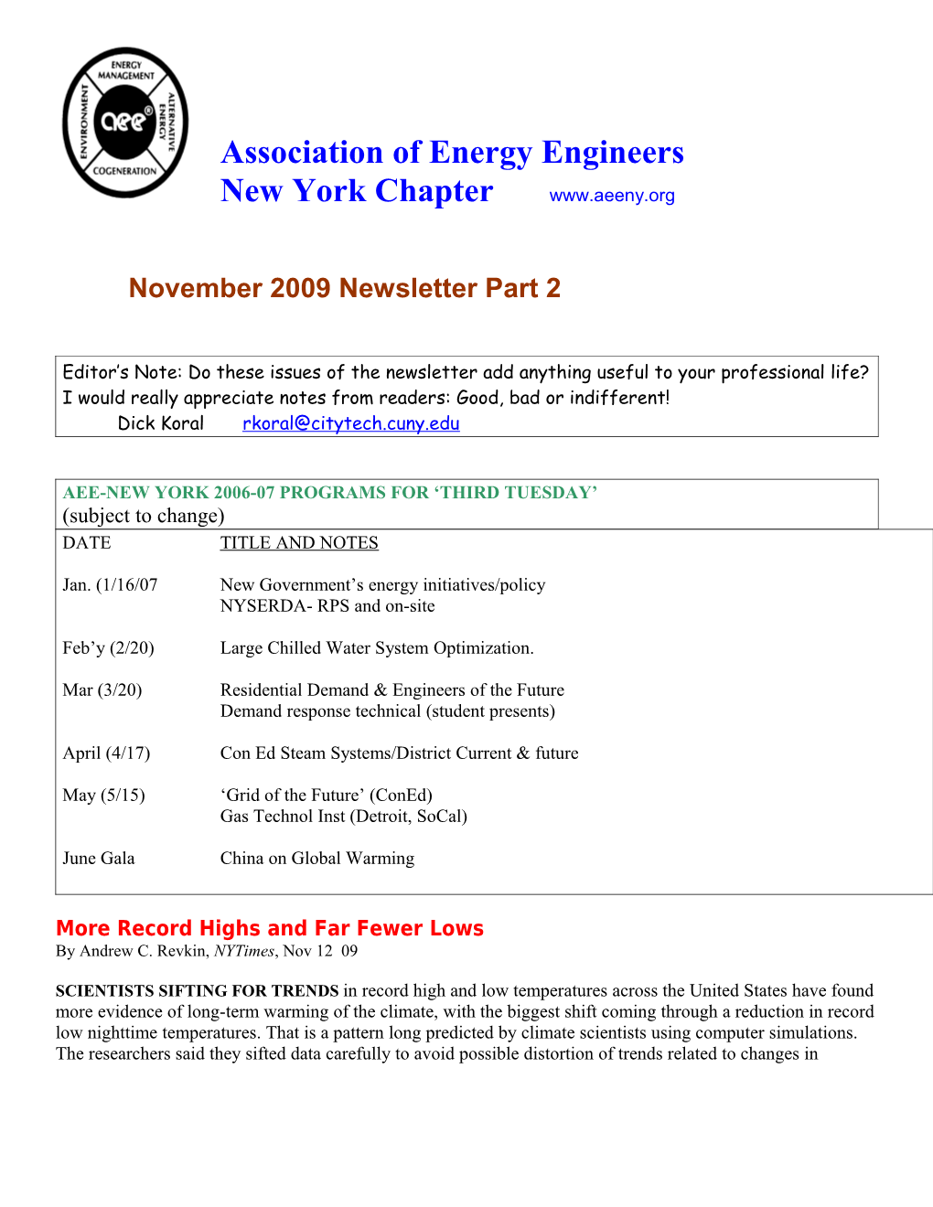 Association of Energy Engineers s1