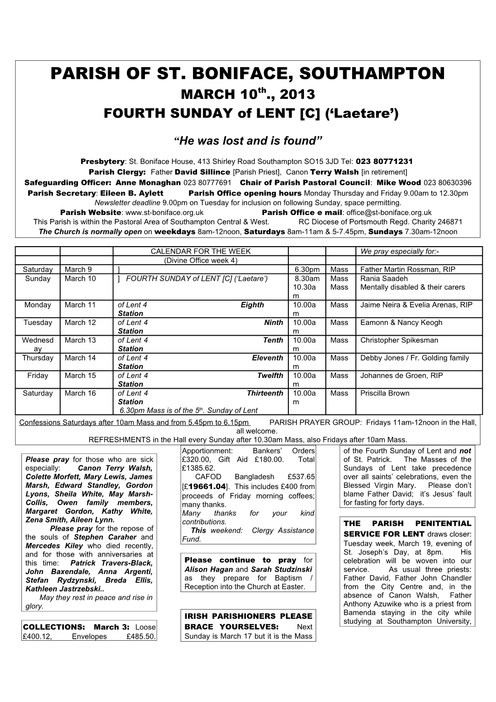 Parish of St Boniface s4