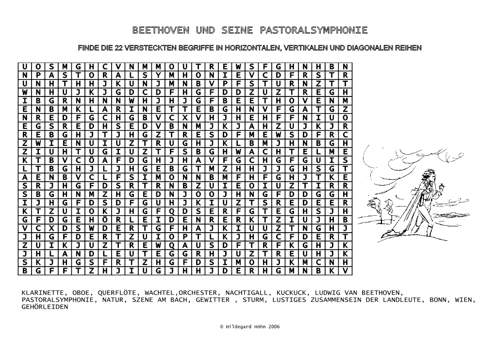 Beethoven Und Seine Pastoralsymphonie