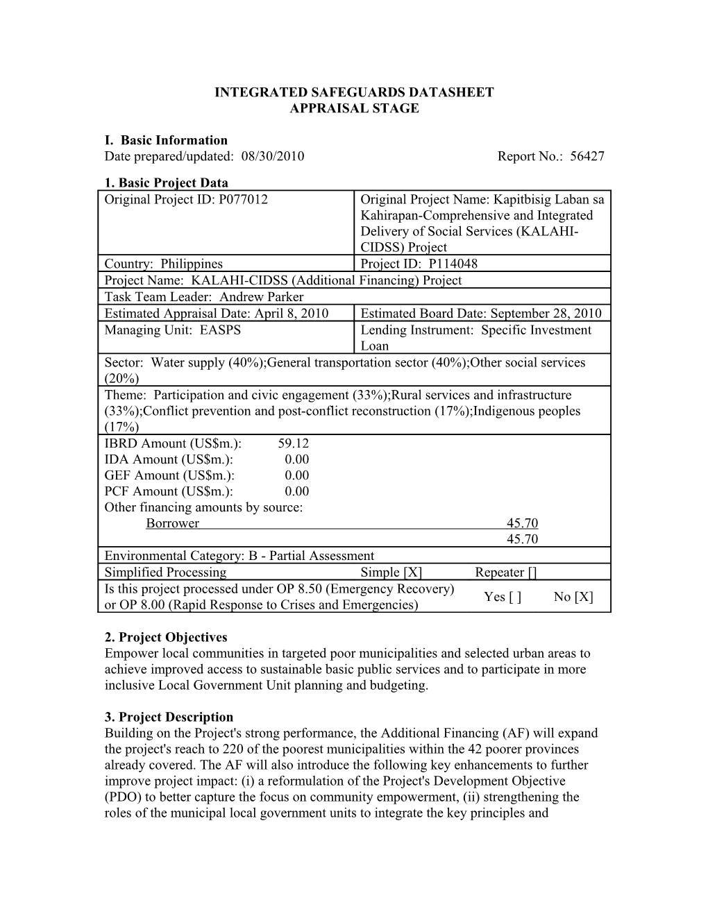 Integrated Safeguards Datasheet s6