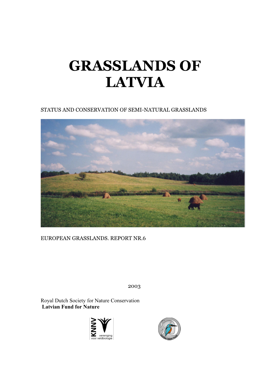 Meadows and Pasture Cover 33 % of the Agricultural Area