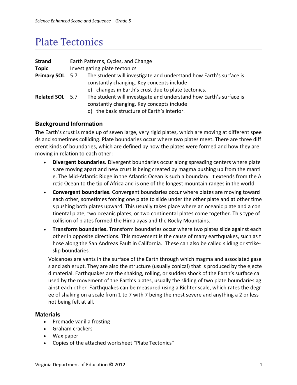 Science Enhanced Scope and Sequence Grade 5 s2