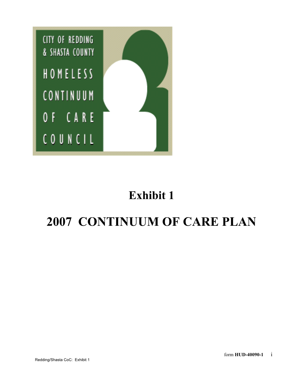 2007 Continuum of Care Plan