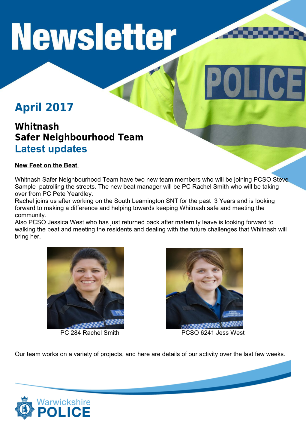 Safer Neighbourhood Team