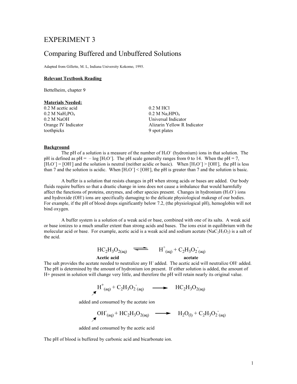 Comparing Buffered and Unbuffered Solutions