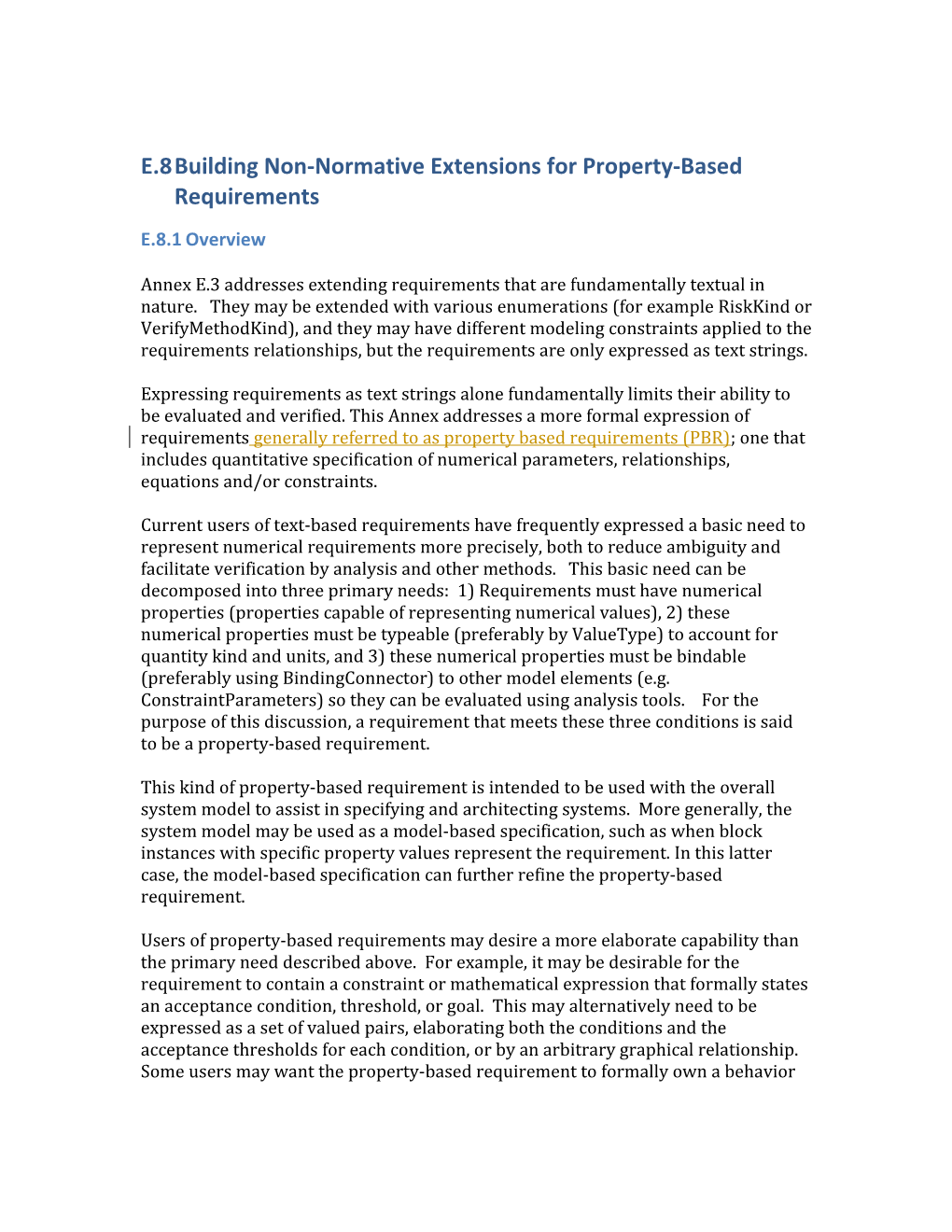 E.8Building Non-Normative Extensions for Property-Based Requirements