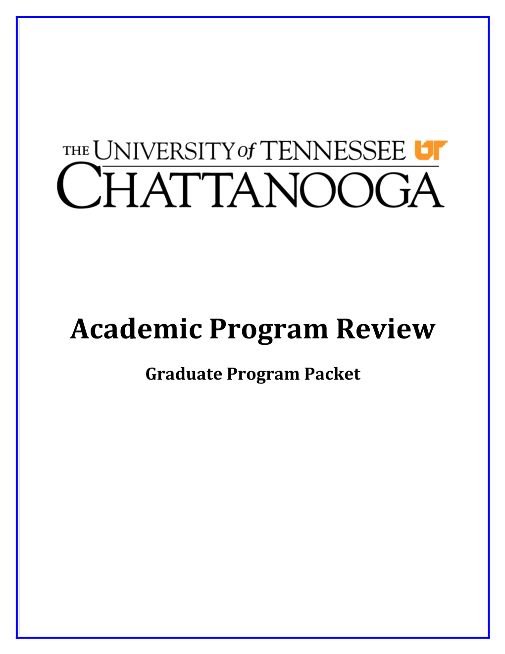 The University of Tennessee at Chattanooga s1
