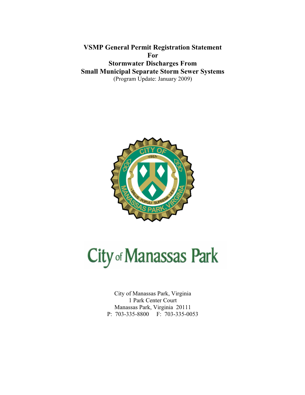 City of Manassas Park