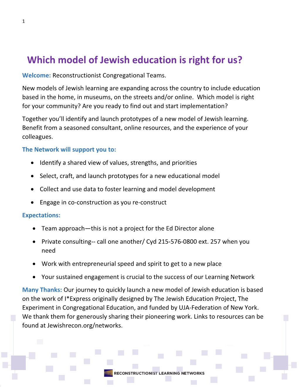 Which Model of Jewish Education Is Right for Us?
