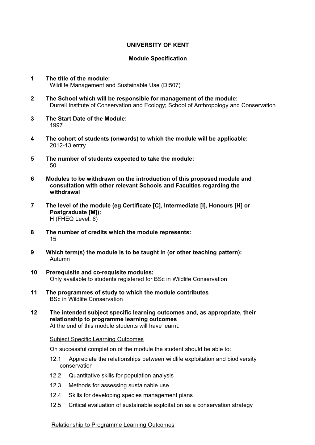 Module Specification Template s10