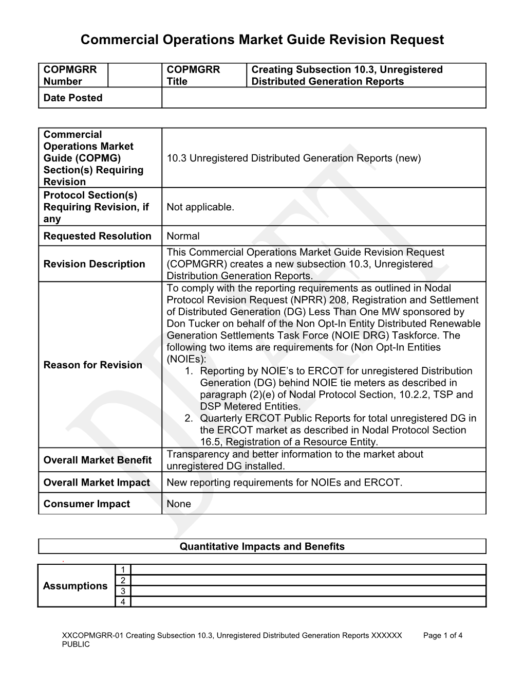 10.3.1Reporting Requirements for Non Opt-In Entities