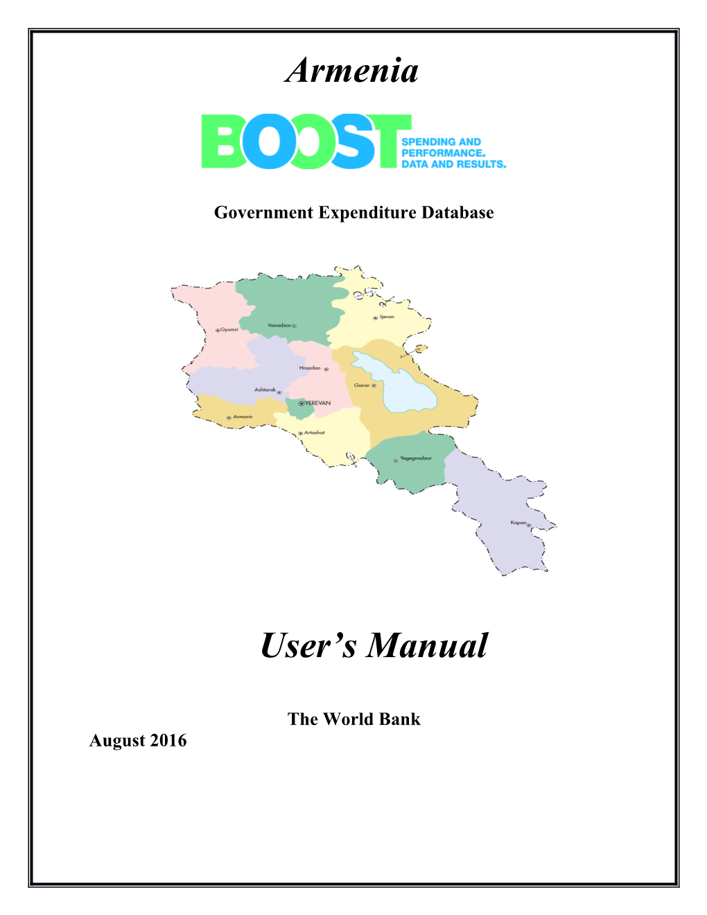 Government Expenditure Database