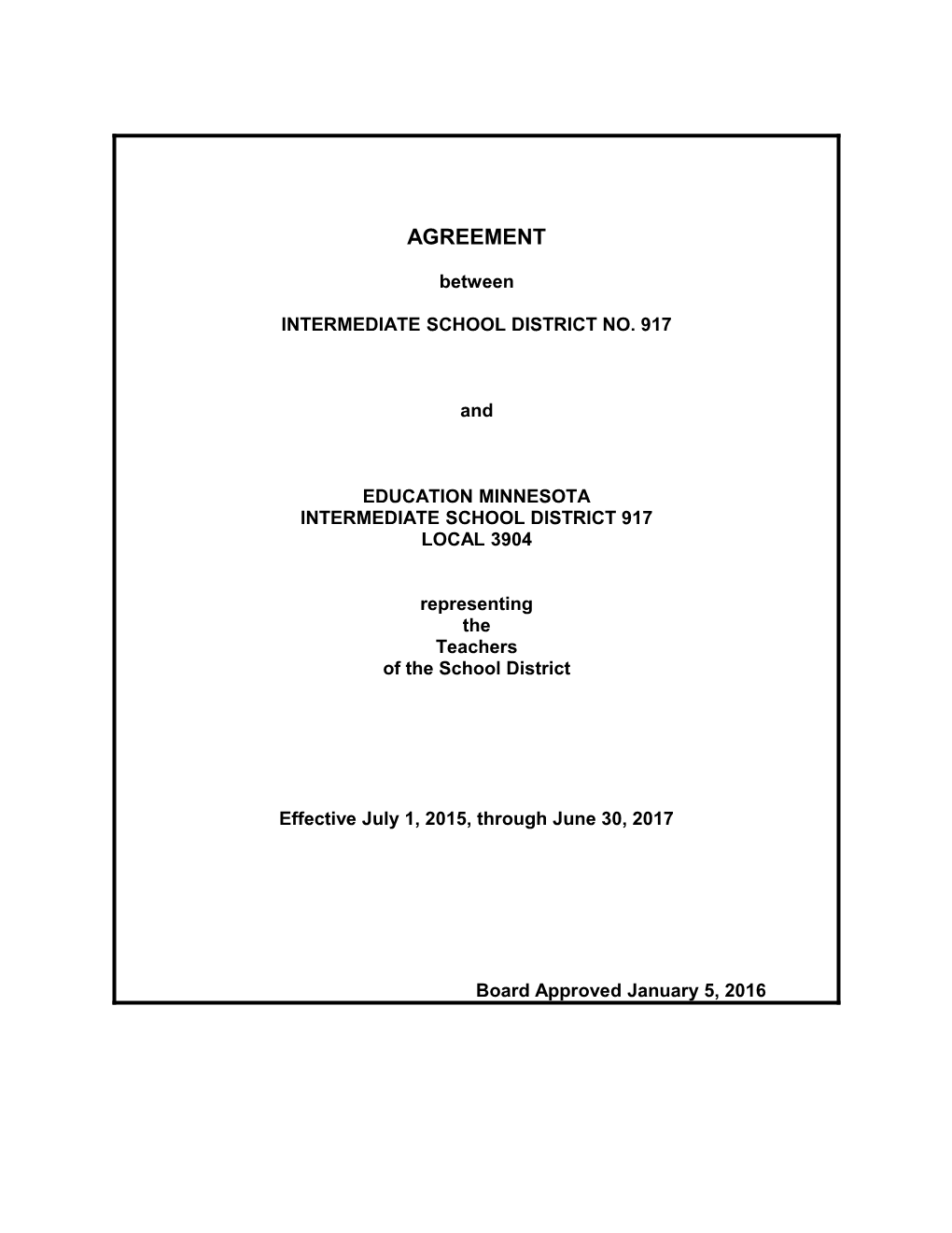 Intermediate School District No. 917