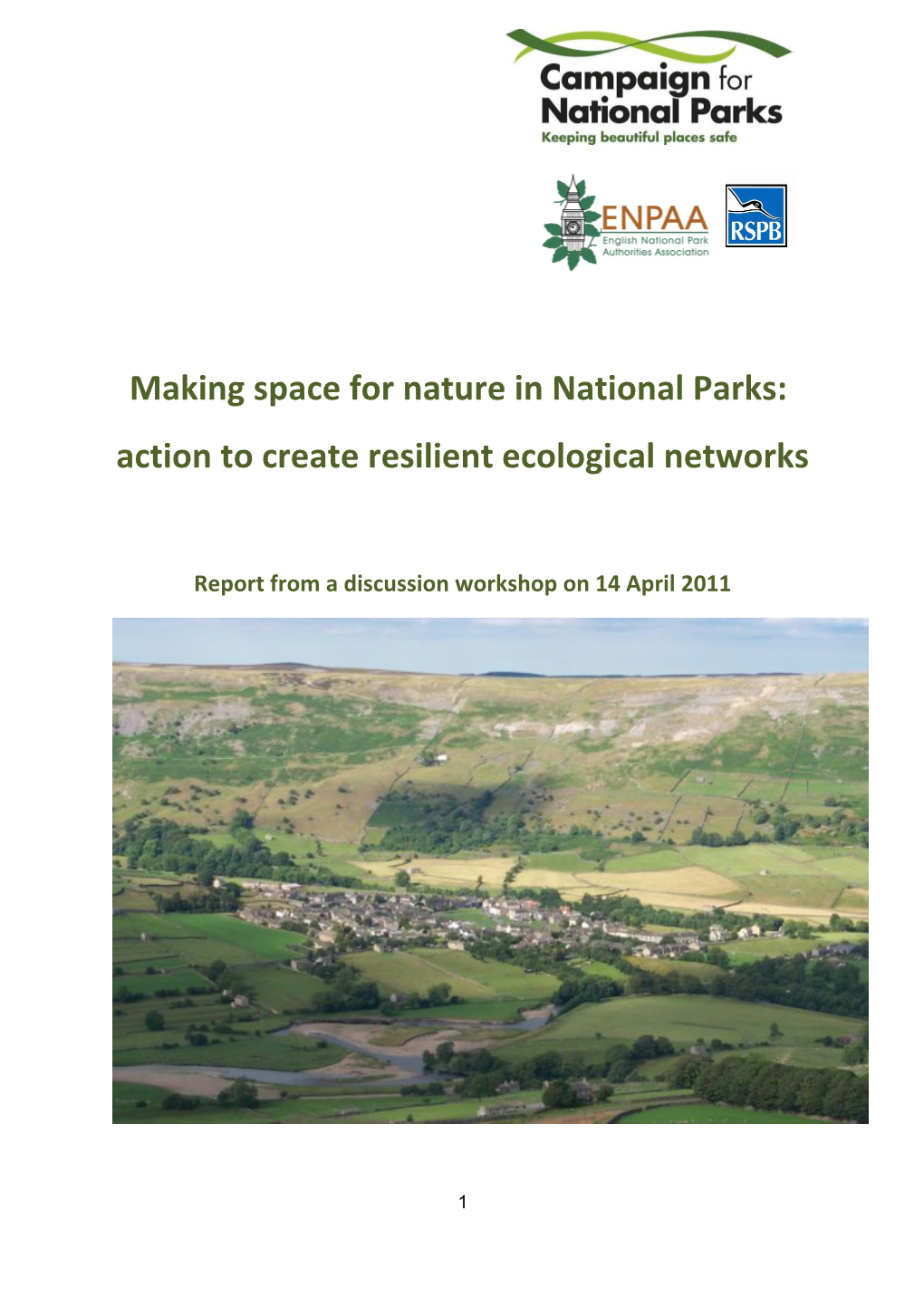 Making Space for Nature in National Parks