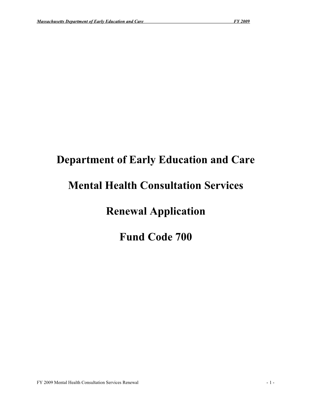 Department of Early Education and Care s3