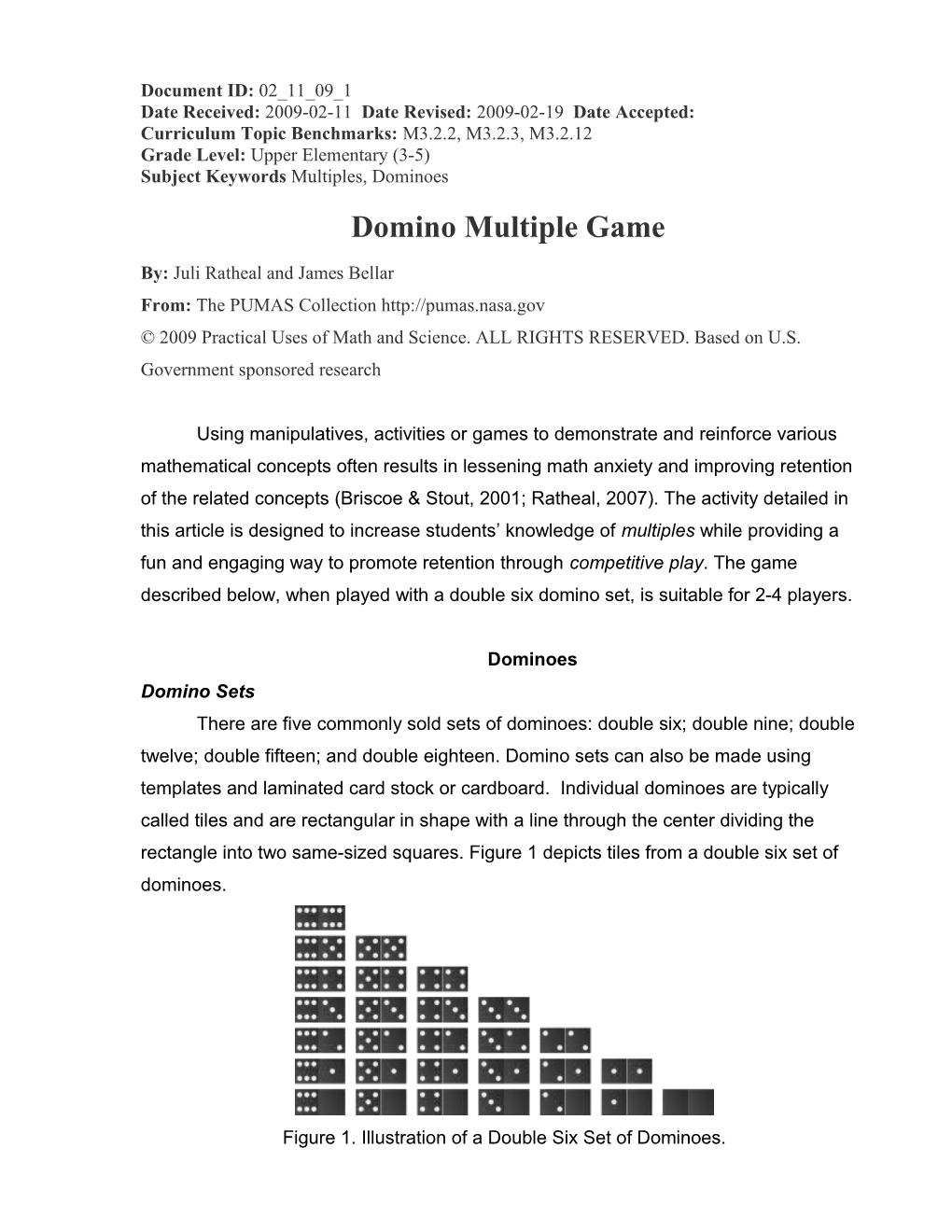 Domino Multiple Game